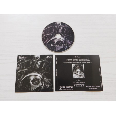 Korium / Evil - same Split CD