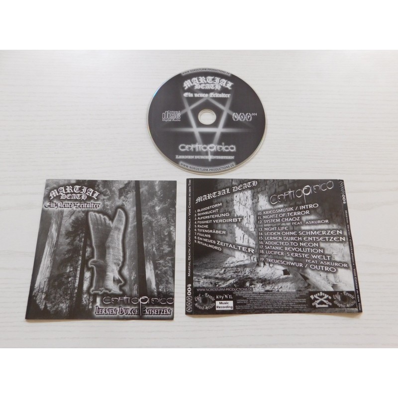 Martial Death / Contraproica - same Split CD
