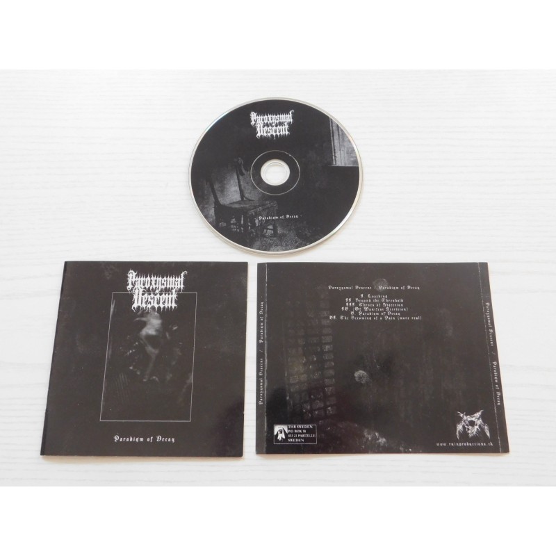 Paroxysmal Descent - Paradigm Of Decay CD