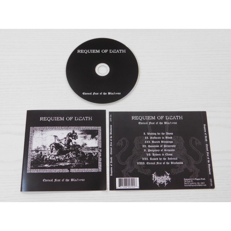 Requiem Of Death - Eternal Fear Of The Blackness CD