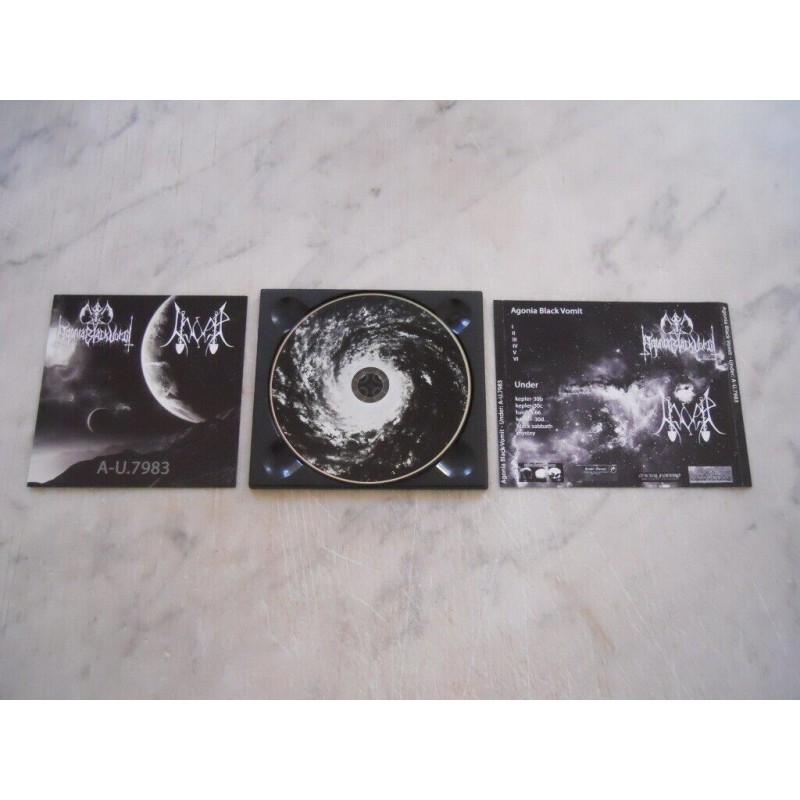 Agonia Black Vomit / Under - A-U. 7983 Split CD