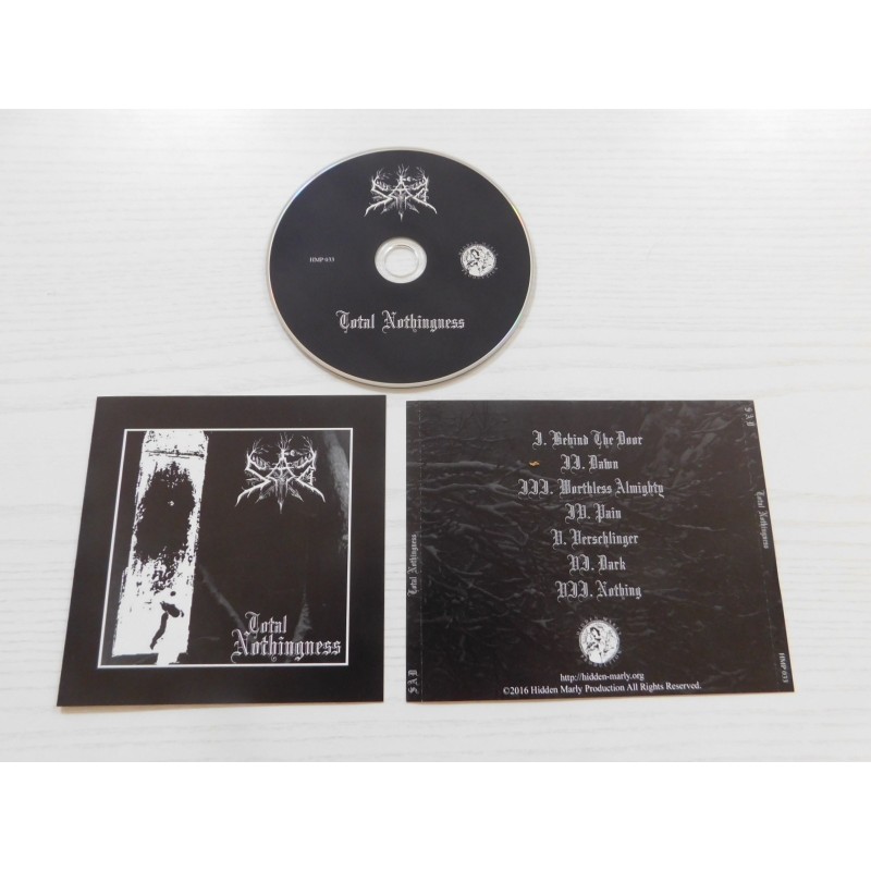 Sad - Total Nothingness CD