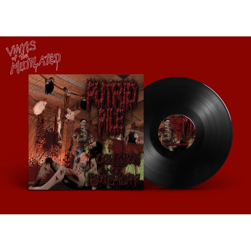 Putrid Pile - The Pleasure in Suffering LP Black Vinyl Version