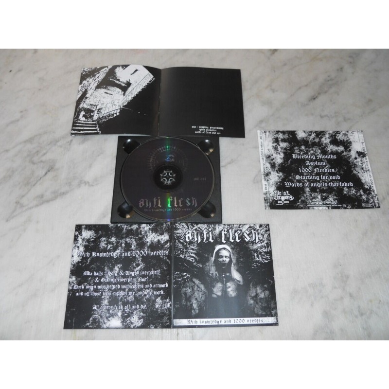 Anti-Flesh - With Knowledge And 1000 Needles CD
