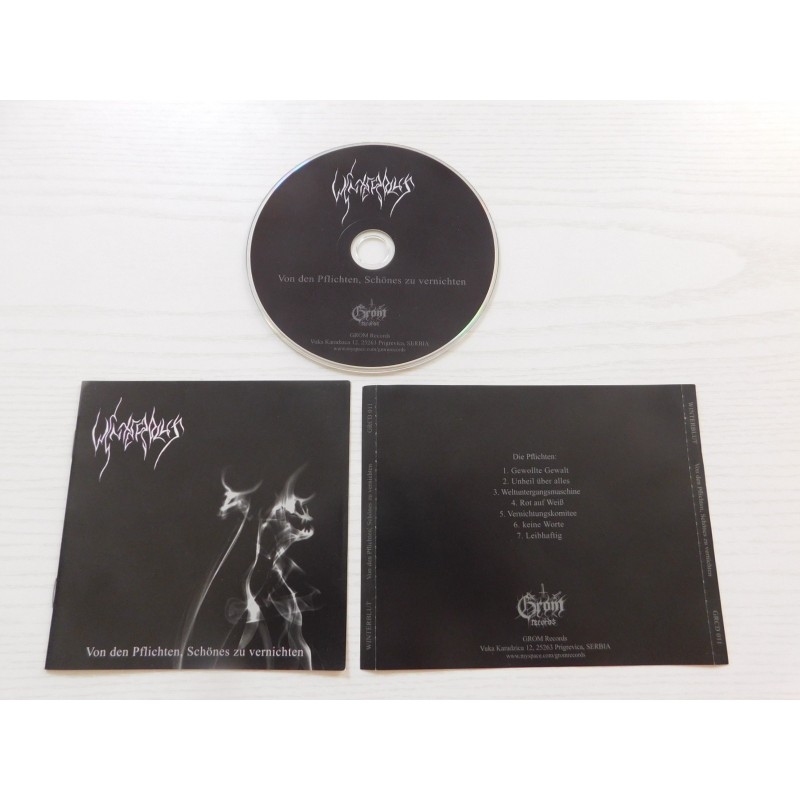 Winterblut - Von Den Pflichten Schönes Zu Vernichten CD