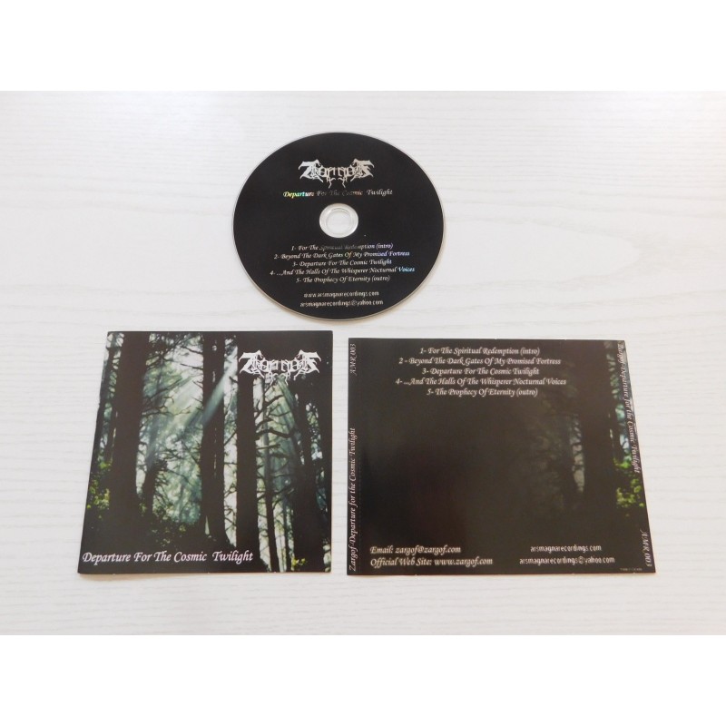 Zargof - Departures For The Cosmic Twilight CD