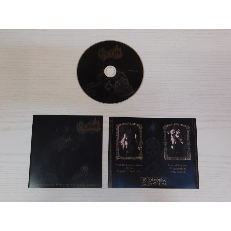 Cenotafio - La Escisión Acausal: Por La Vía Inversa Hacia La Descarnación First Press CD