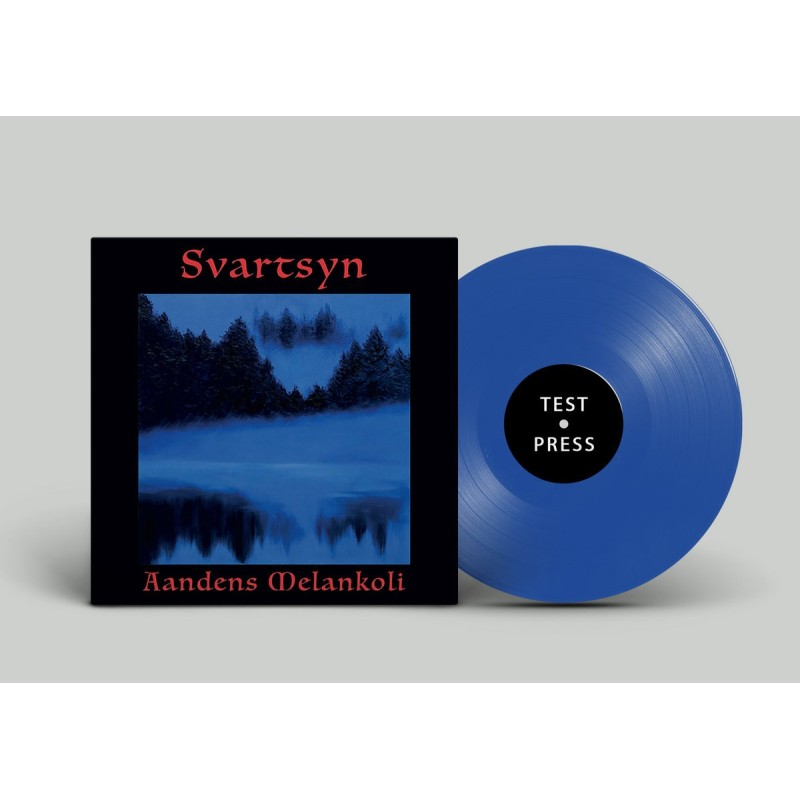 Svartsyn - Aandens Melankoli LP Limited to 111 copies ALL on Transparent Blue Vinyl HANDNUMBERED TESTPRESS