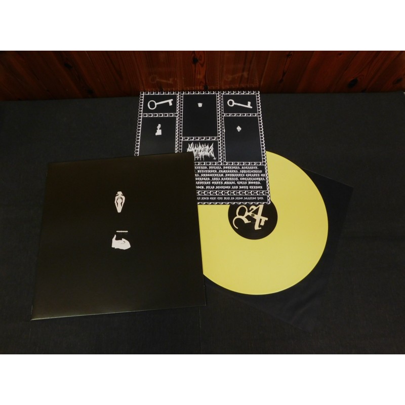 Black Cilice - Summoning The Night LP Yellow Vinyl
