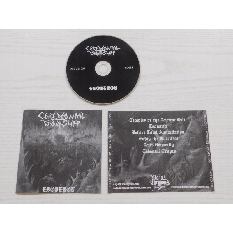 Ceremonial Worship - Esoteron CD
