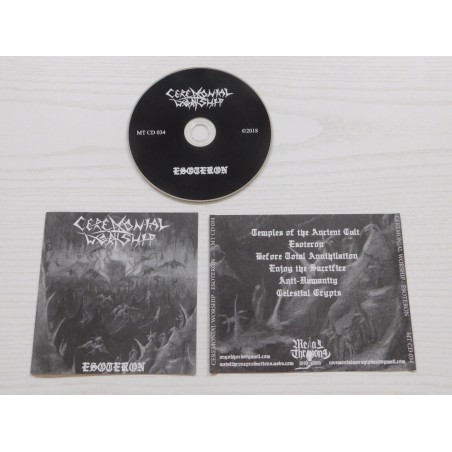 Ceremonial Worship - Esoteron CD