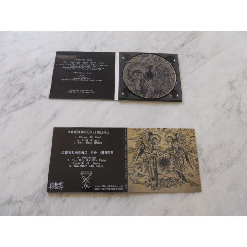 Accursed Christ / Twilight Is Mine - By The End Of All Worlds Split Digi CD