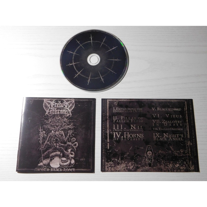 Erebus Enthroned - Night's Black Angel CD