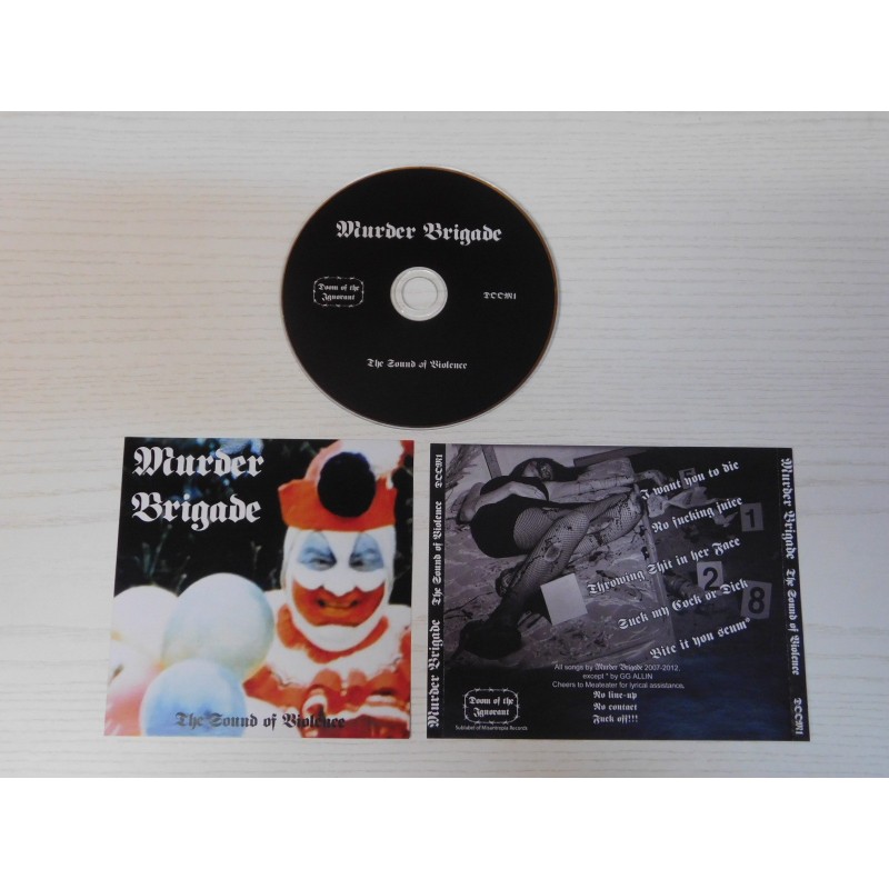 Murder Brigade - The Sound Of Violence CD