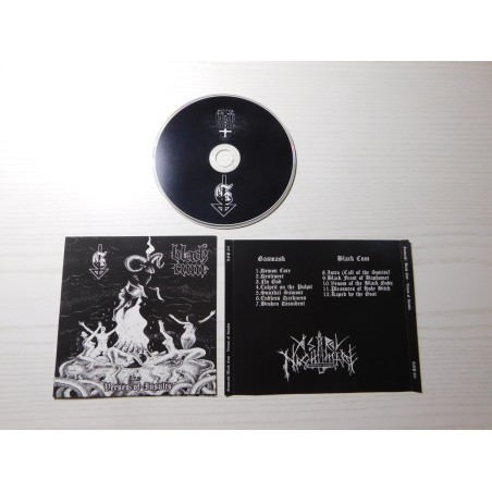 Gasmask / Black Cum - Verses Of Insults Split CD